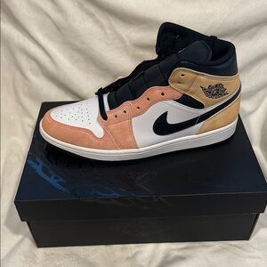 Men's Multicolor High-Top Sneakers